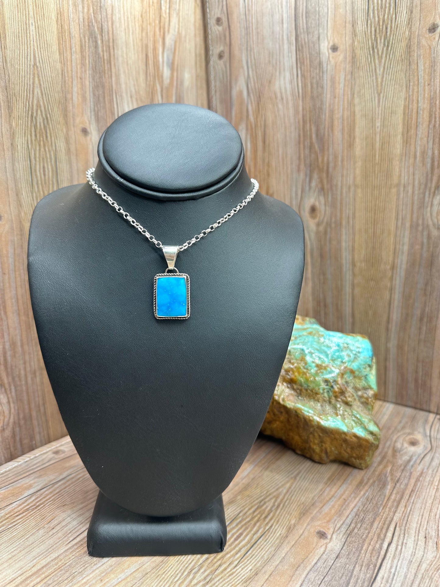 Kingman Turquoise Pendant