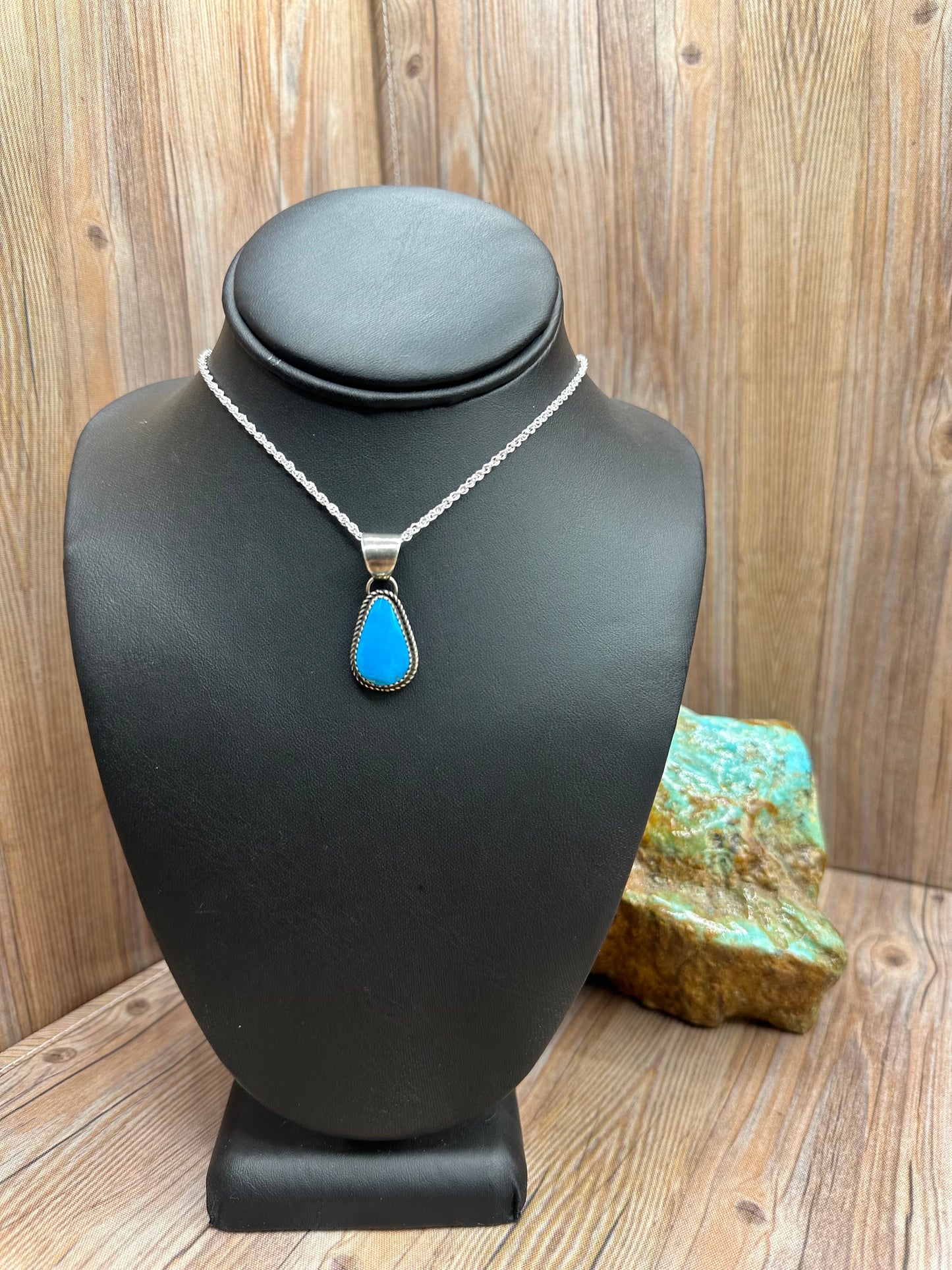 Kingman Turquoise Pendant