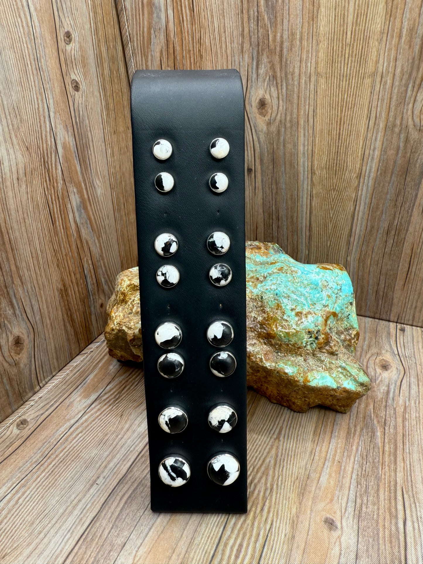 White Buffalo Stud Earrings