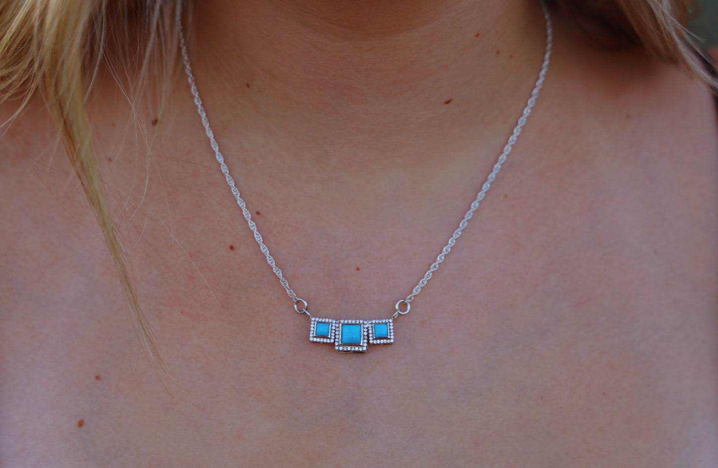 Princess Cut Pendant