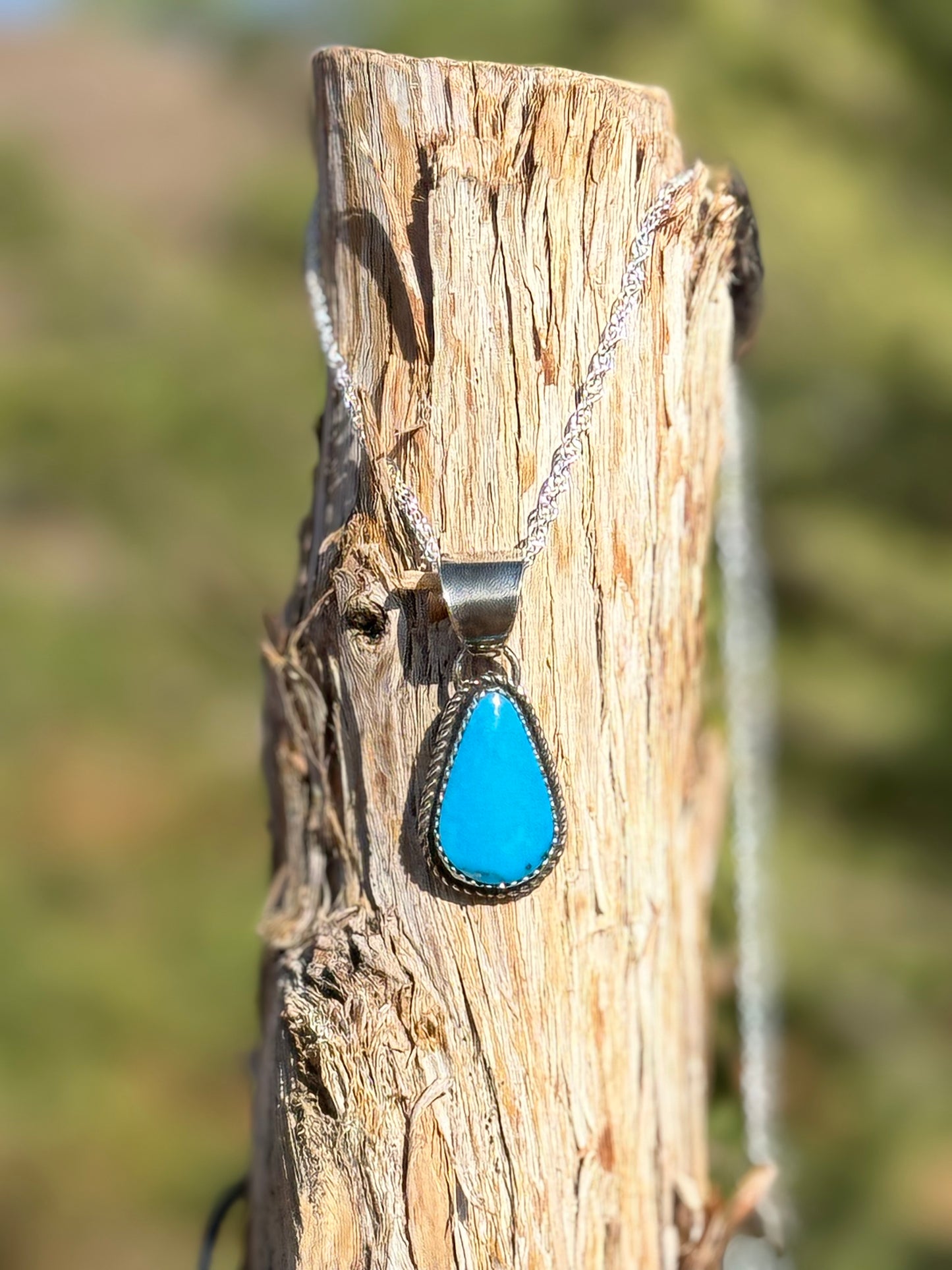 Kingman Turquoise Pendant
