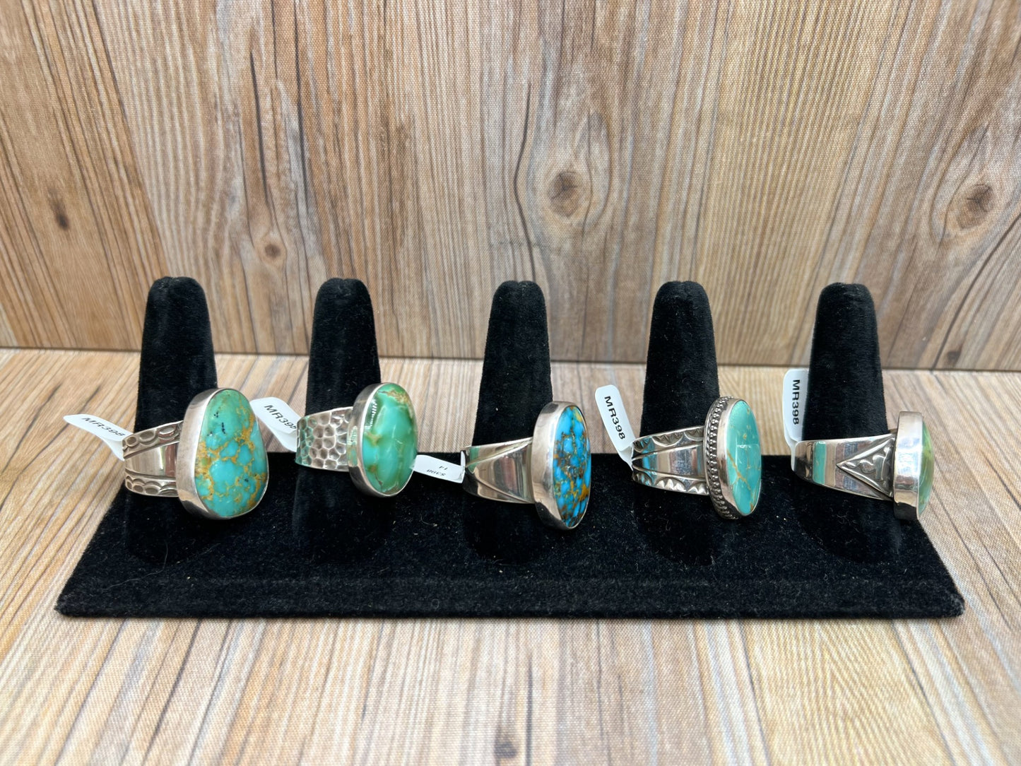 Kingman Turquoise Mens Rings
