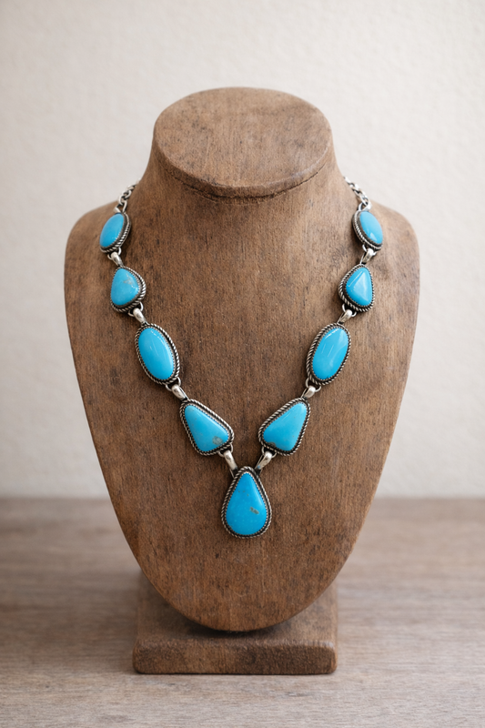 Kingman Turquoise Lariat