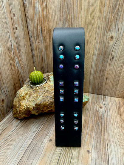 Mohave Purple Stud Earrings