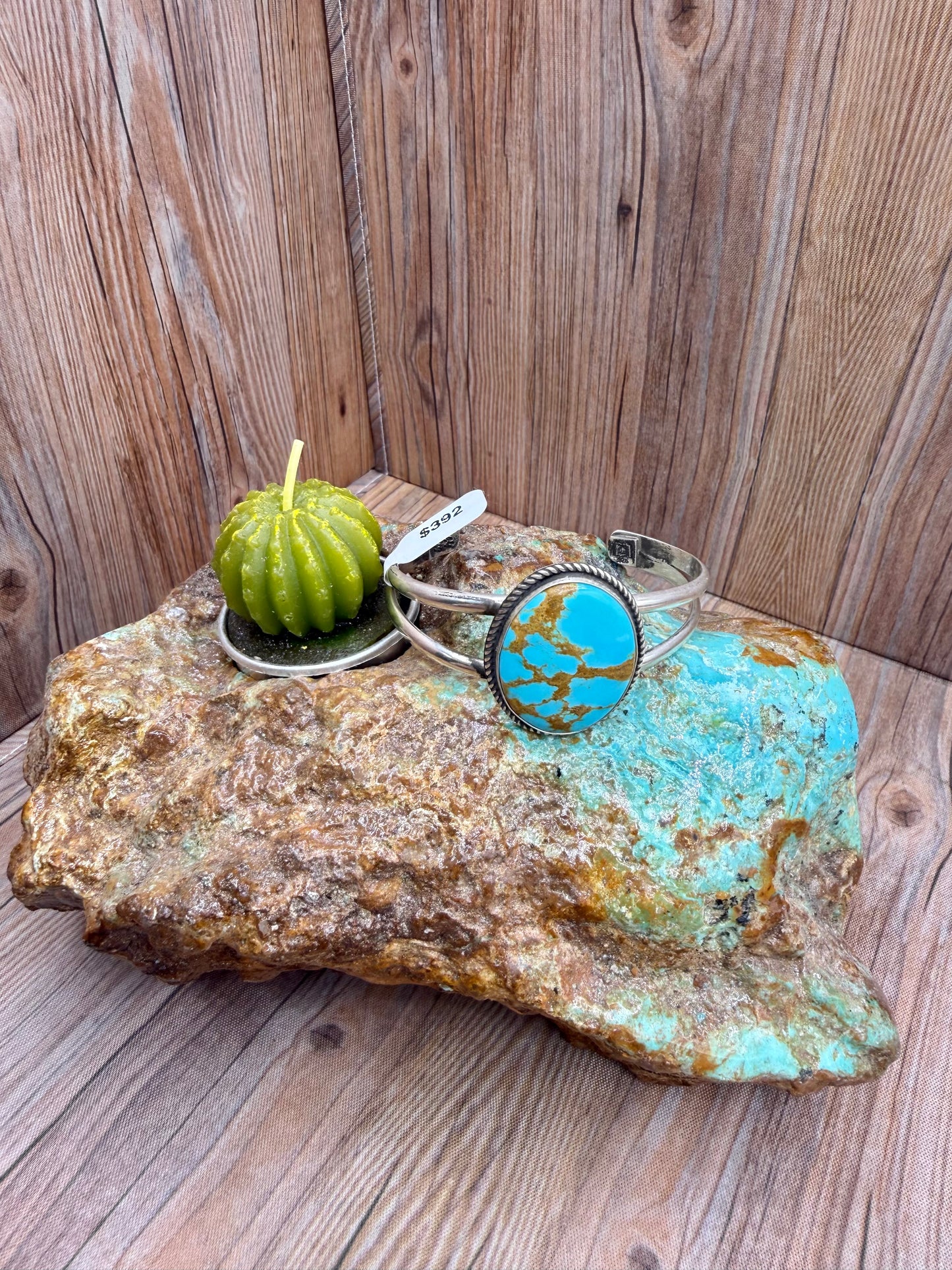 Kingman Gold Silver Cuff