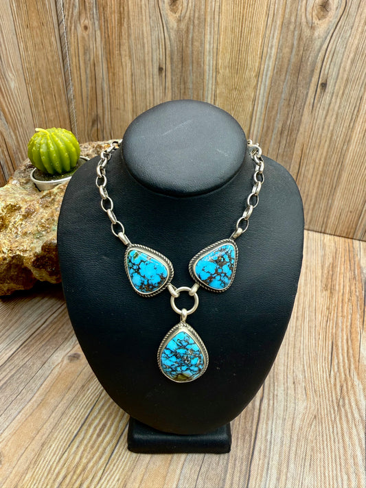 Kingman Turquoise Lariat