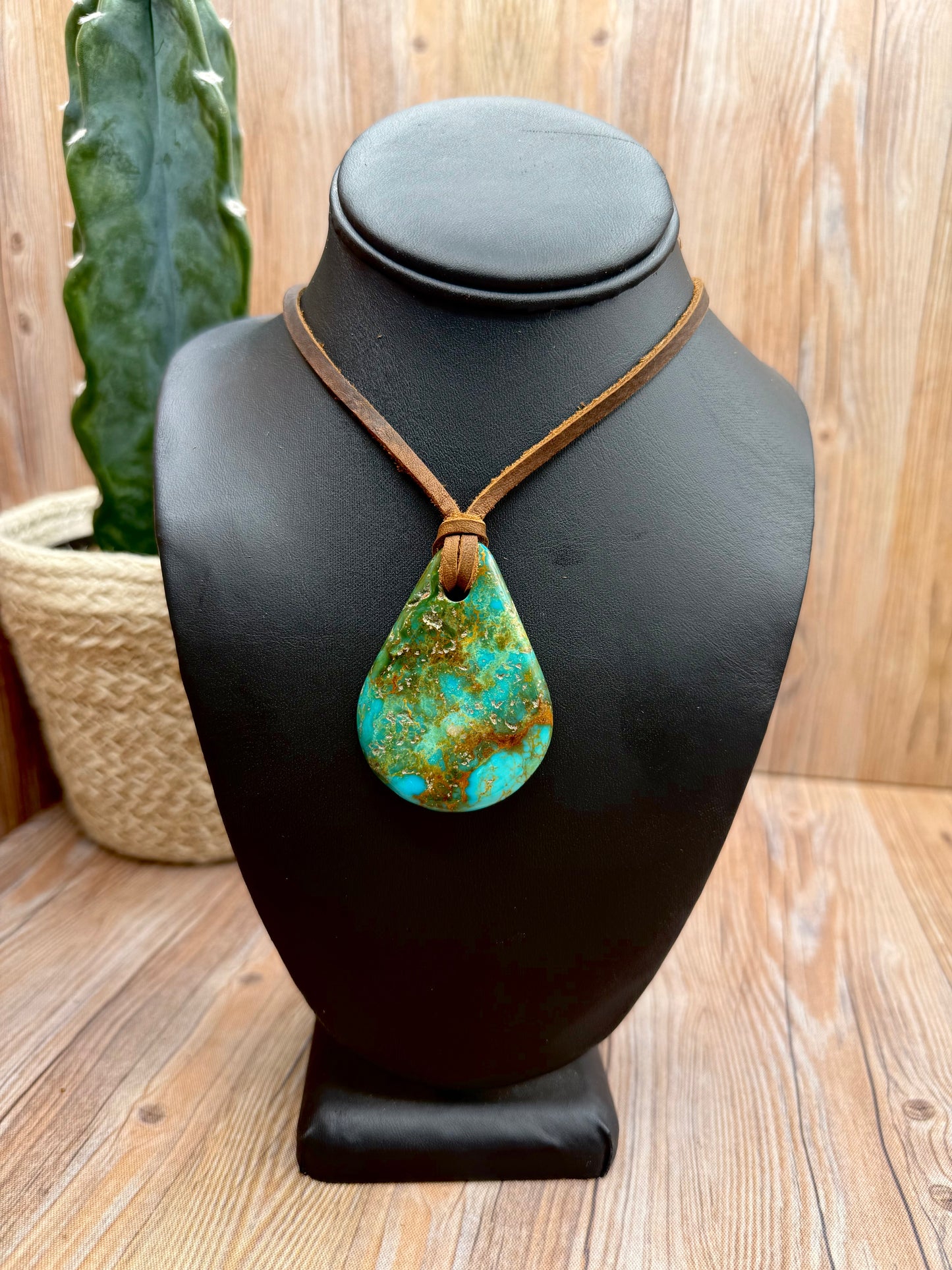 Ceremonial Leather Pendant