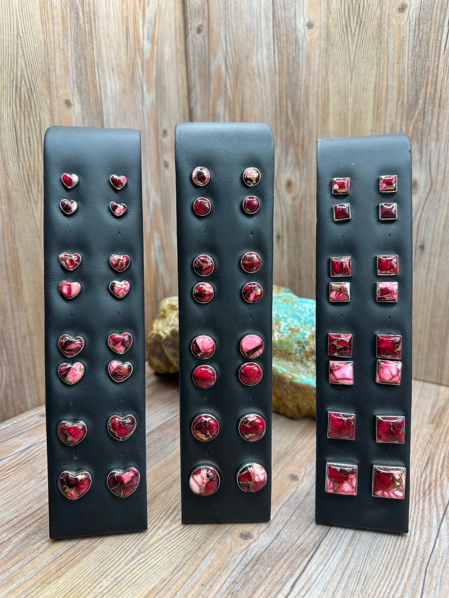 Dahlia Rose Stud Earrings