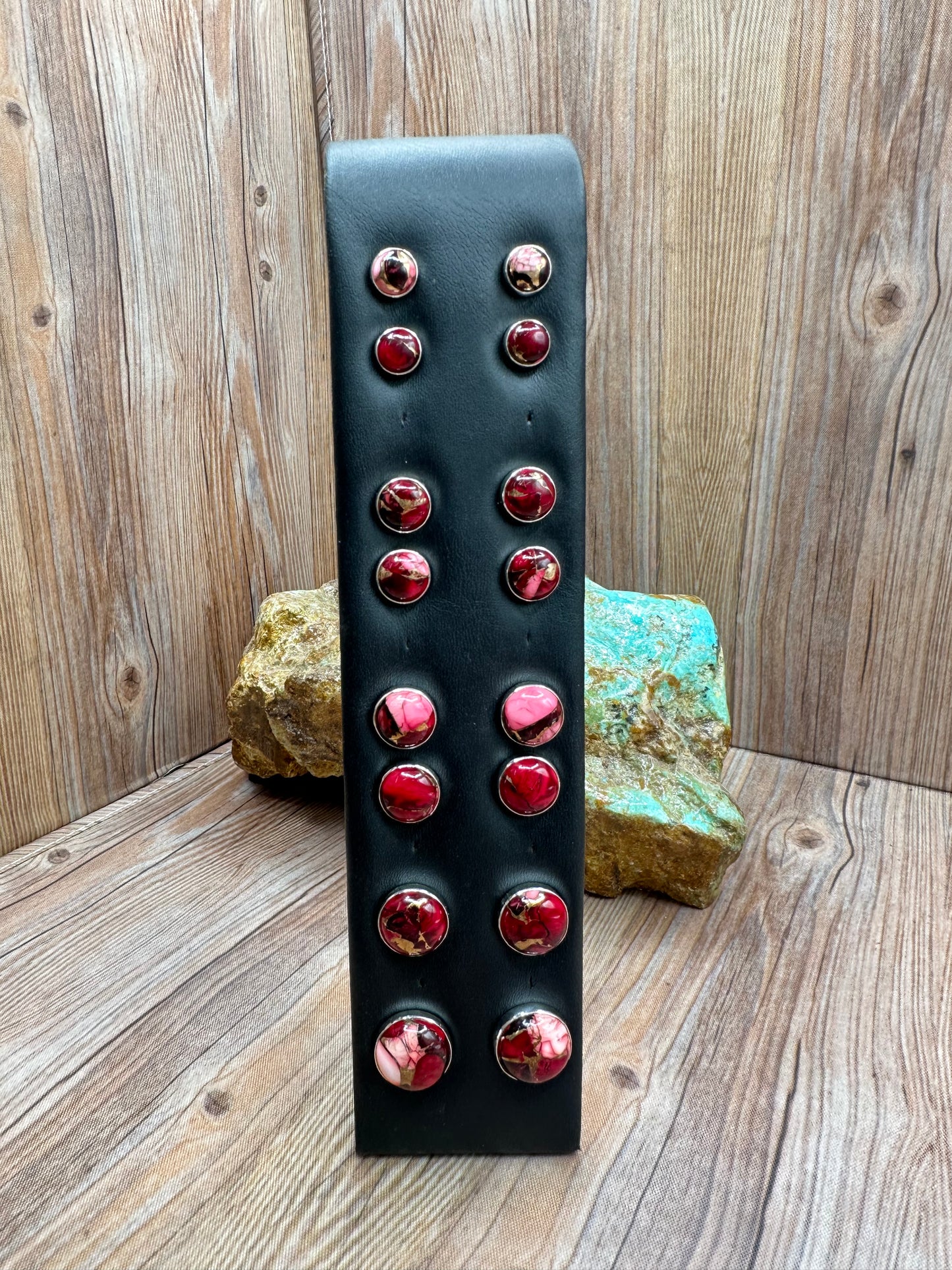 Dahlia Rose Stud Earrings