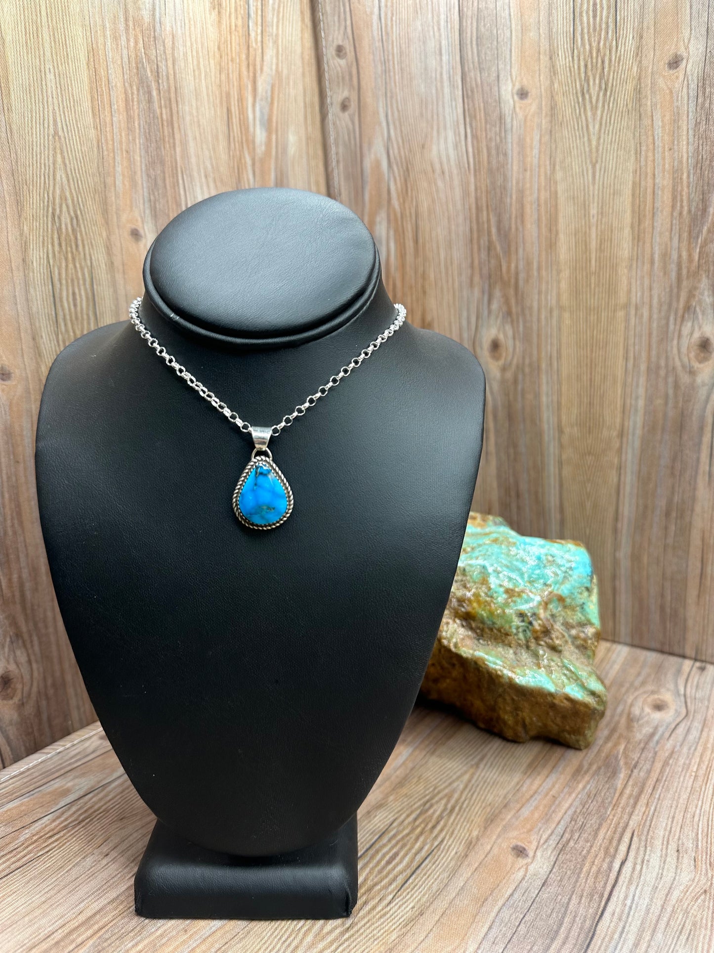 Kingman Turquoise Pendant