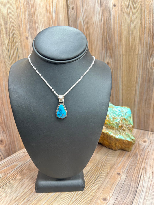 Kingman Turquoise Pendant