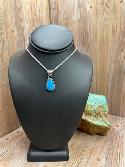 Kingman Turquoise Pendant