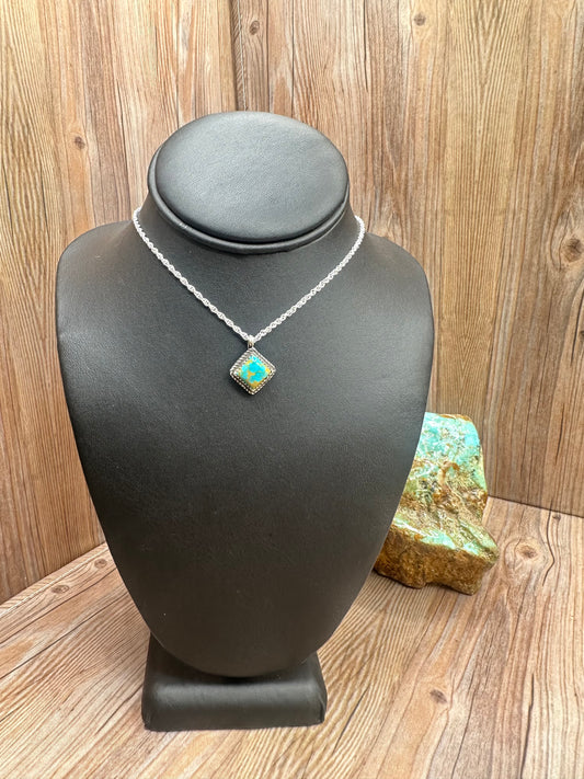 Kingman Turquoise Pendant