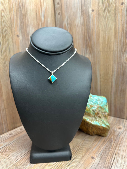 Kingman Turquoise Pendant