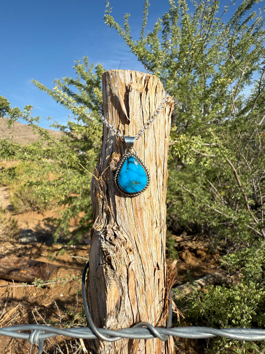 Kingman Turquoise Pendant