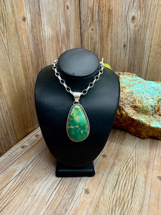 Kingman Turquoise Pendant