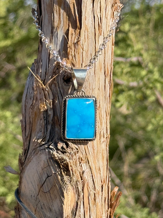 Kingman Turquoise Pendant