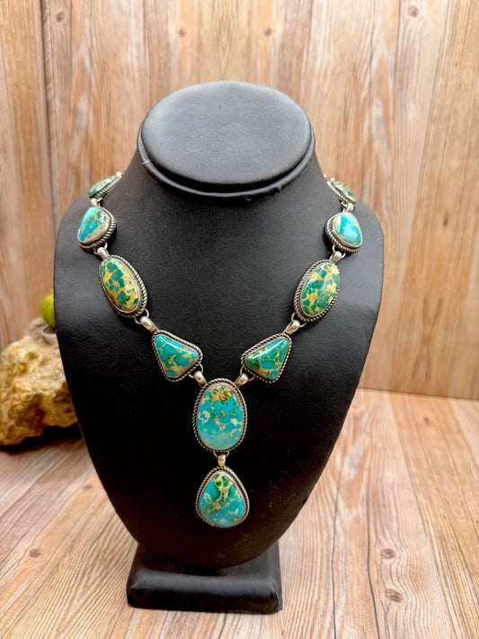 Kingman Turquoise Lariat