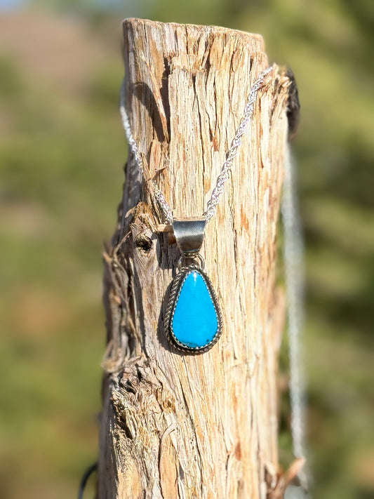 Kingman Turquoise Pendant