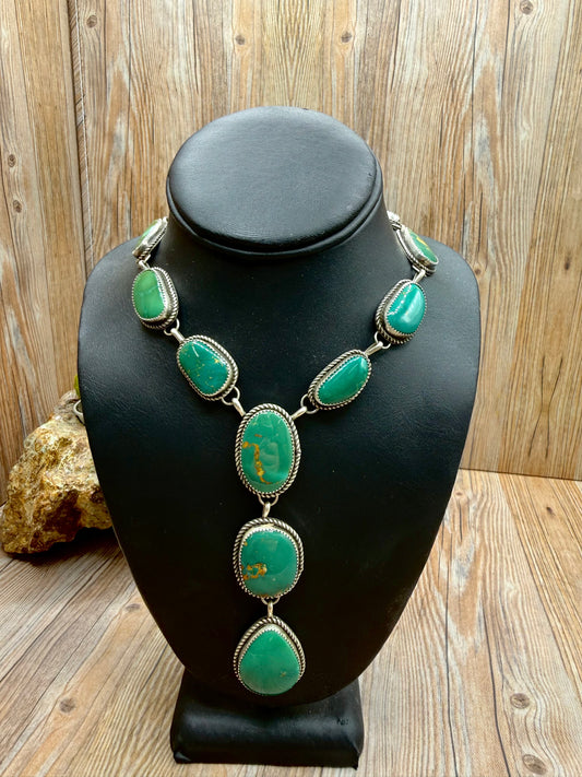 Kingman Turquoise Lariat