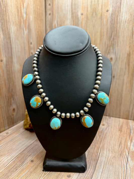 Kingman Turquoise Necklace