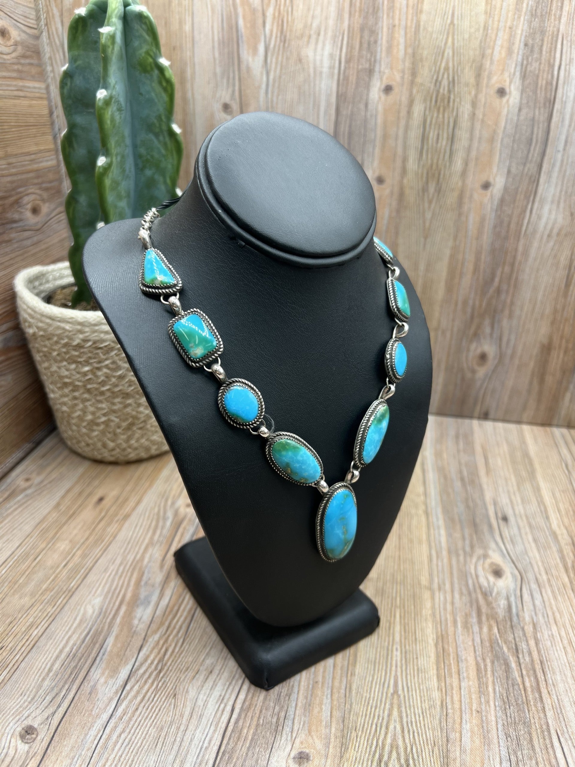 Kingman Turquoise Lariat