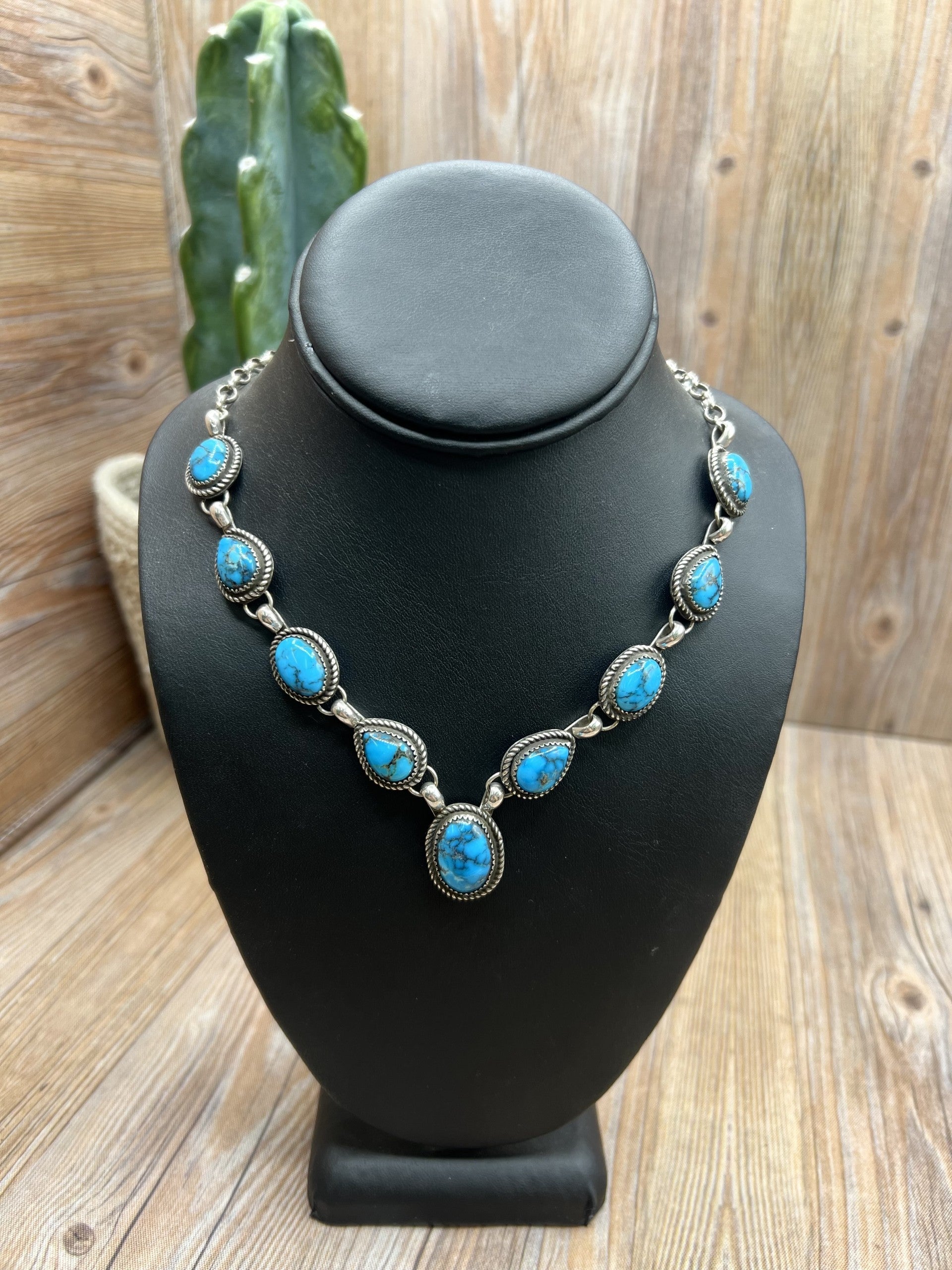 Kingman Turquoise Lariat