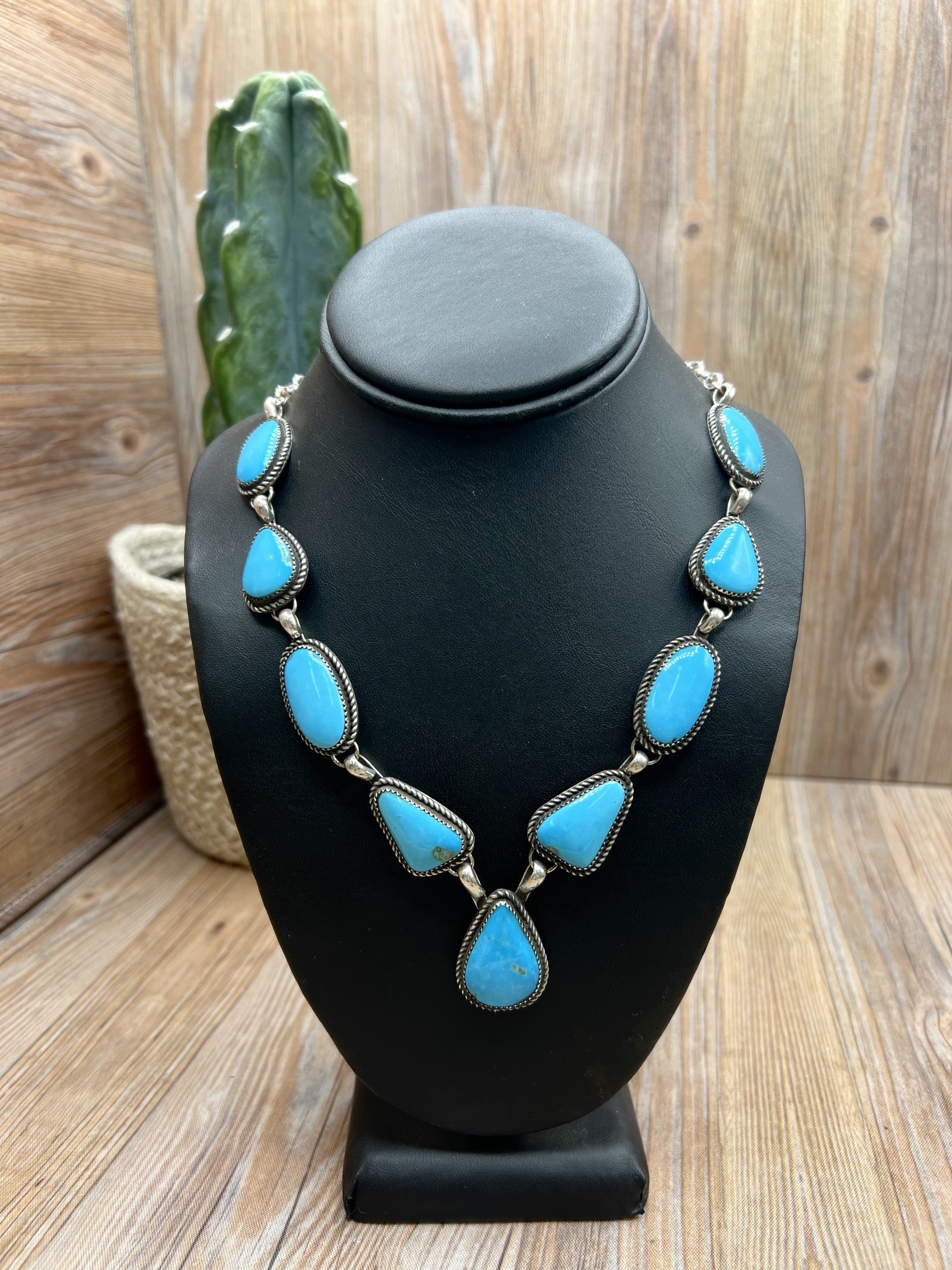 Kingman Turquoise Lariat