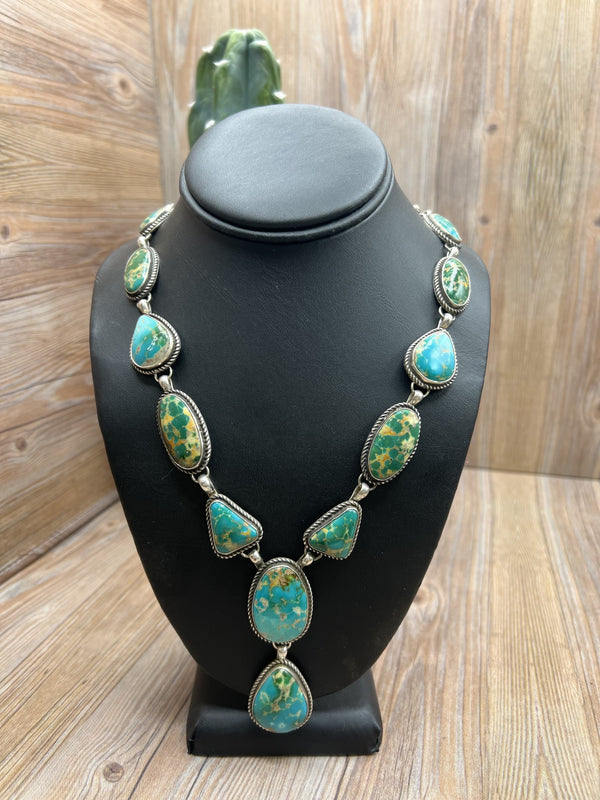 Kingman Turquoise Lariat