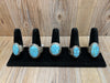 Kingman Turquoise Mens Rings