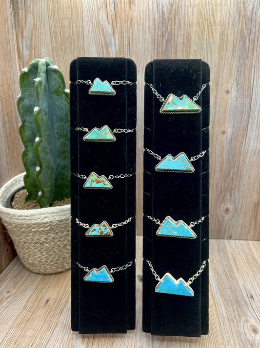 Mountain Pendant Necklaces
