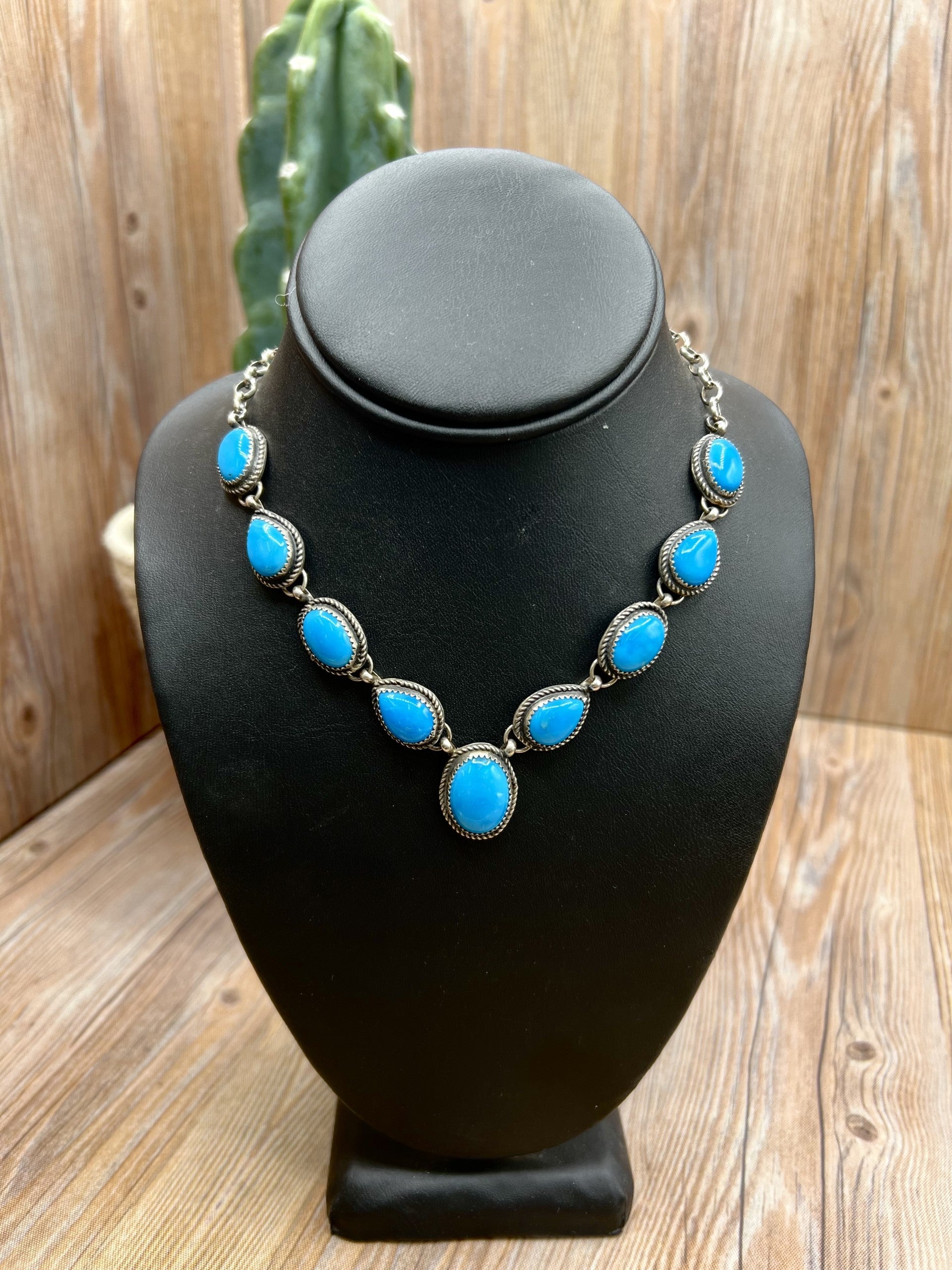 Kingman Turquoise Lariat