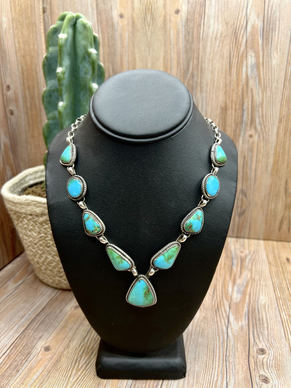 Kingman Turquoise Lariat